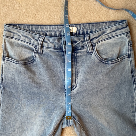 easel Jeans Euc Easel Boho Extreme Flare Leopard Cheetah Jeans